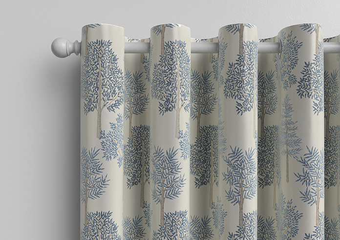 Coppice Faux Silk, Jean - Made to Measure Curtain - Image 12